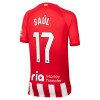 Atlético Madrid Saul 17 Barn Hjemmedrakt 2023-24 Kortermet